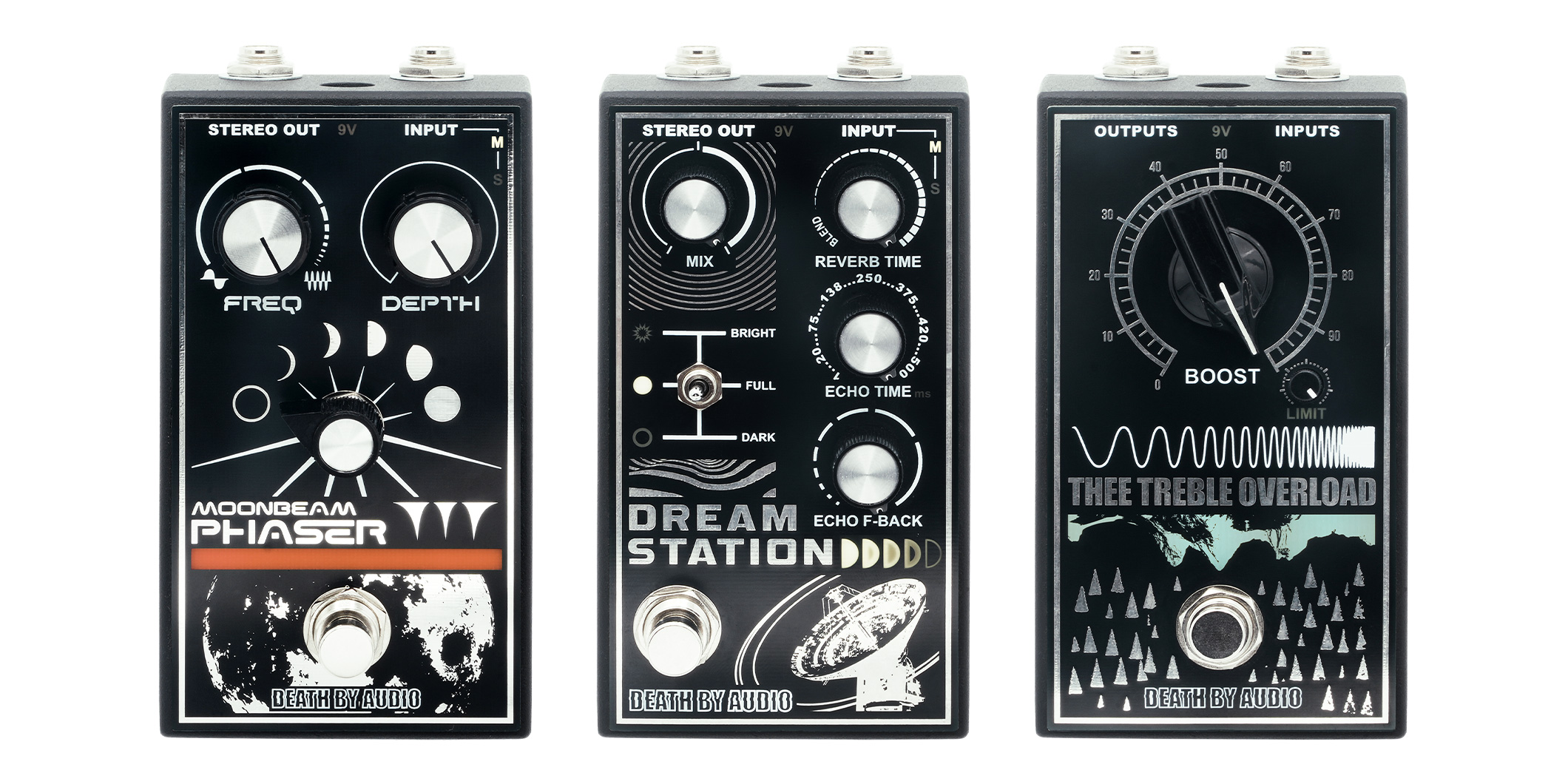 Death By Audioより、エフェクト・ペダルの新シリーズ“DESTROYER”が登場