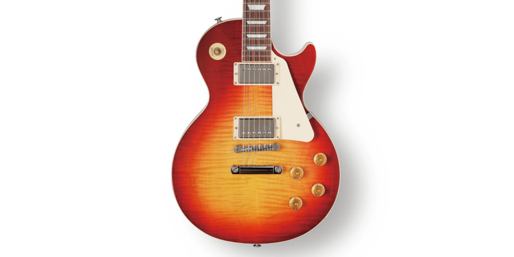 GIBSON／JAPAN EXCLUSIVE MODEL LES PAUL STANDARD ’50S CUSTOM SHOP TOP〜フィギュアド・メイプル・トップが目を引く日本限定の50年代仕様スタンダード