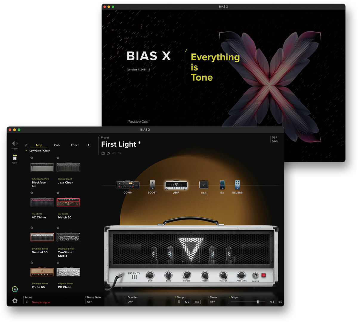 POSITIVE GRID／BIAS X