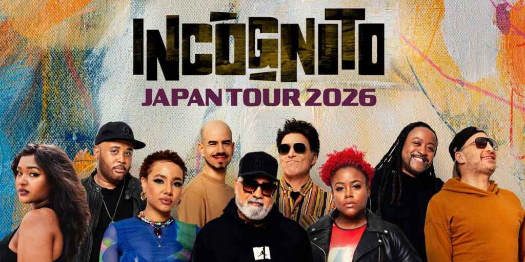 インコグニートが、2026年1月にブルーノート東京を含む全国3箇所で来日公演を開催！