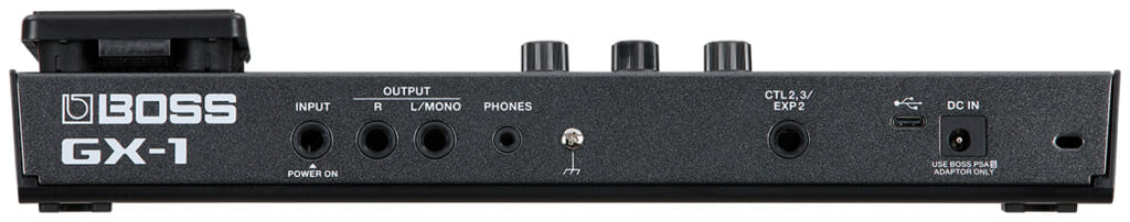 GX-1のリア・パネル