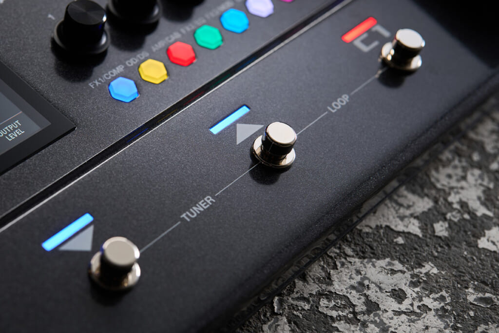 3つのフットスイッチ