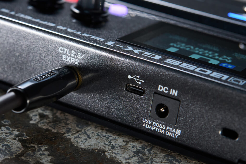 CTL2,3/EXP2端子、USB COMPUTER端子、DC IN端子