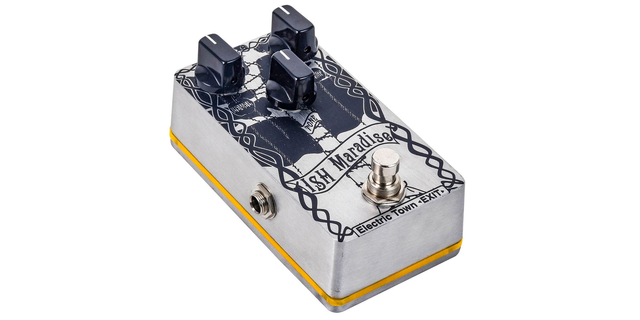 高円寺発のエフェクター・ブランドElectric Town Exitより、ディストーション・ペダル“ISH Maradise”が登場
