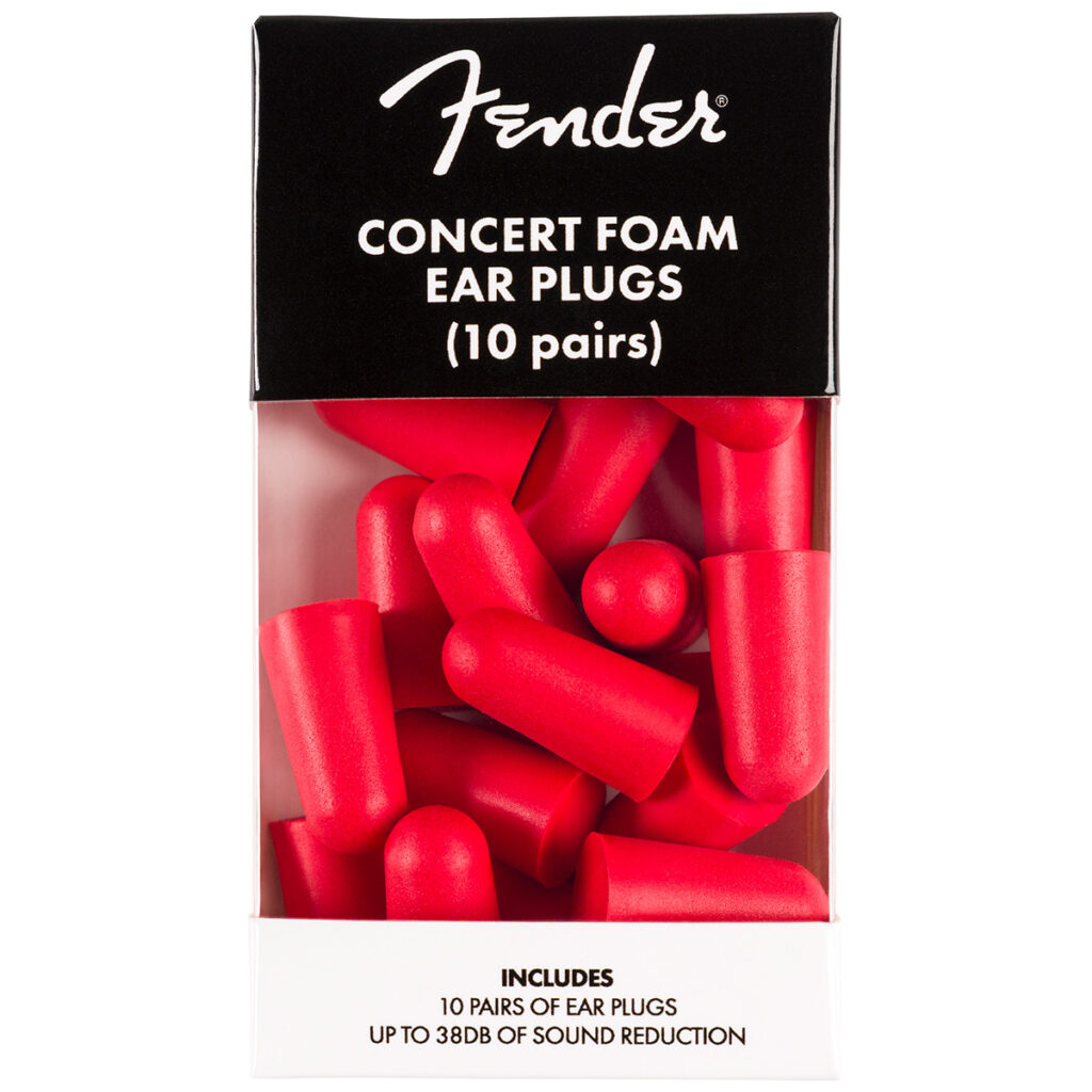Fender／Concert Foam Ear Plugs - 10 Pairs

