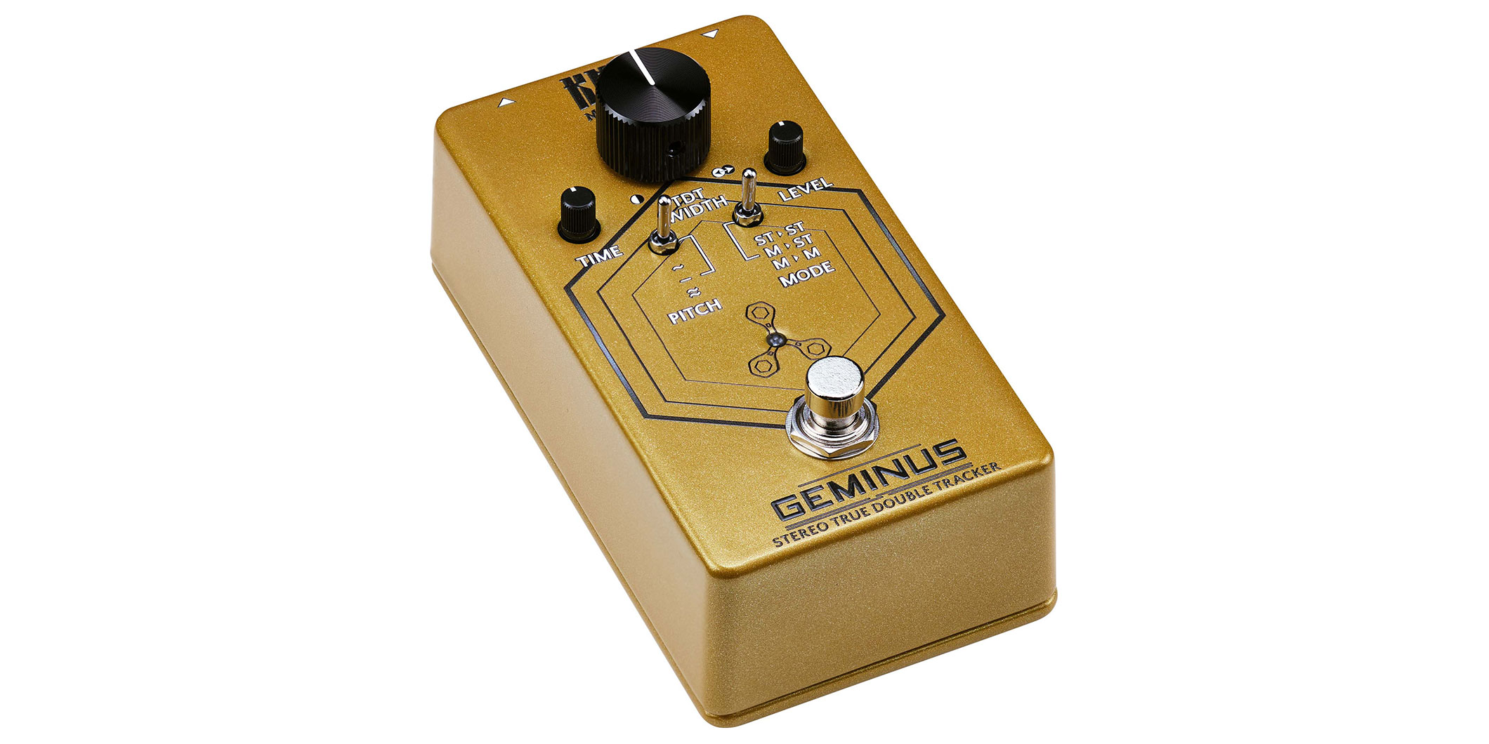 KMA Machinesが、AI駆動でギター・サウンドをダブリングするステレオ・ペダル“GEMINUS”を発売