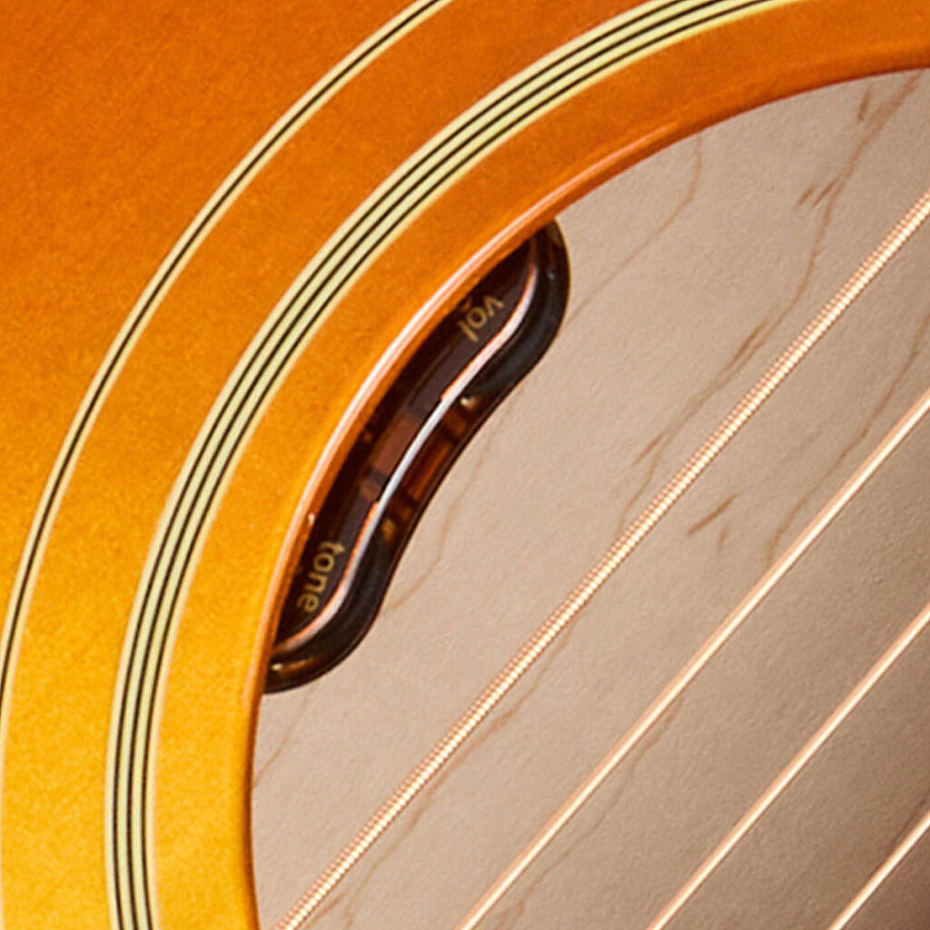 ボリュームとトーンのホイール