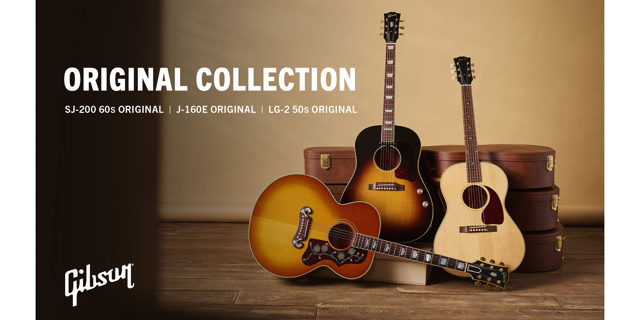 ギブソンより、フラットトップ・ギターの誕生100周年を記念した3つのモデルが登場