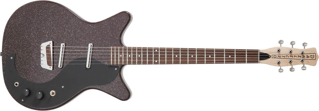 DANELECTRO / GLITTER ’59(MAROON/SILVER)