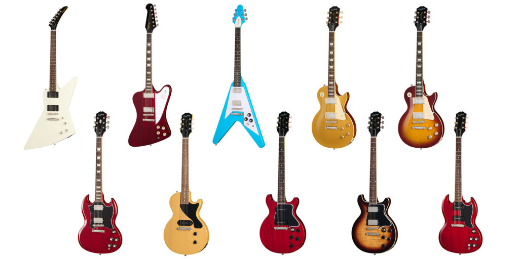 エピフォン、2026年の“インスパイアド・バイ・ギブソン・コレクション”を一挙リリース