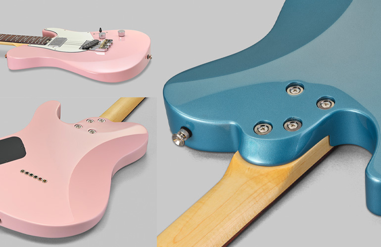 ボディのコンター加工