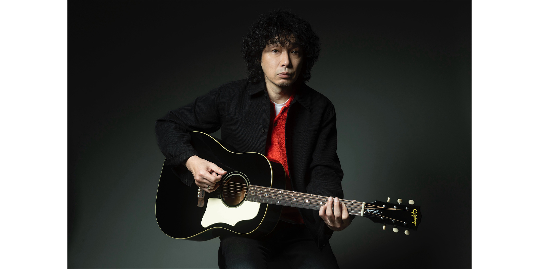 斉藤和義の最新シグネチャー・ギター“Kazuyoshi Saito J-45 2026”がエピフォンの最上位シリーズより登場