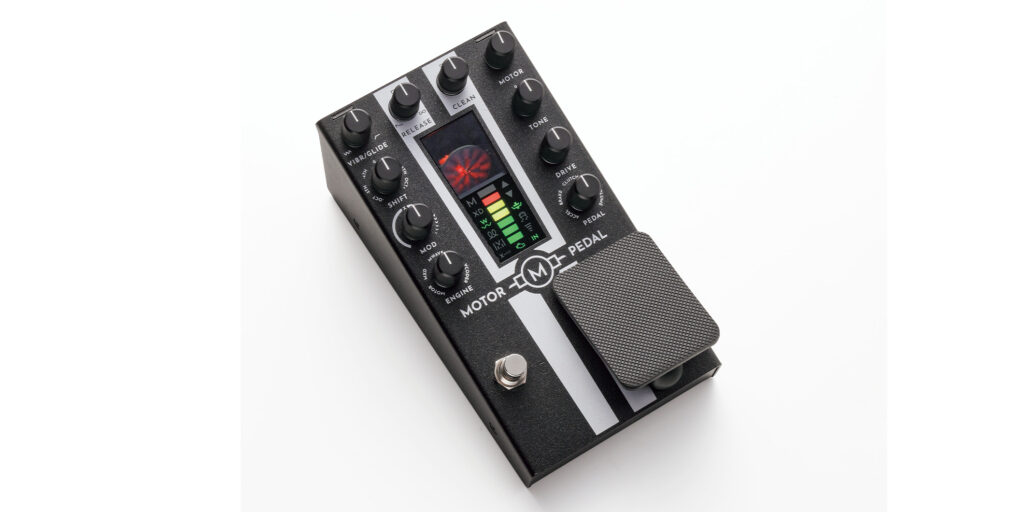 GAMECHANGER AUDIO／MOTOR PEDAL〜独創的なサウンドを乗りこなせ！　モーターで唸るシンセサイザー・ペダル