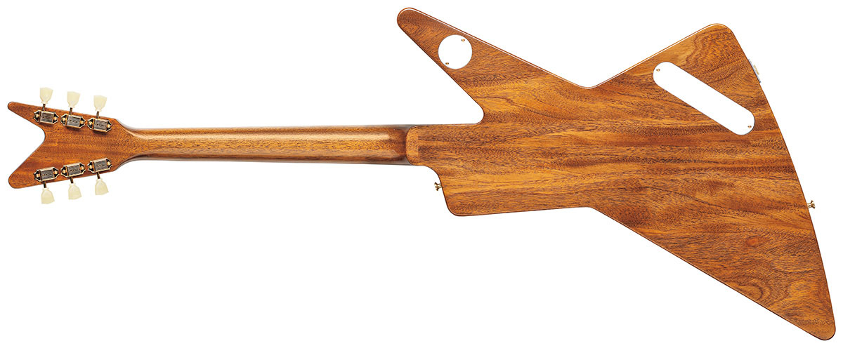 GIBSON／1957 FUTURA MAHOGANY NATURAL VOS GH（背面）