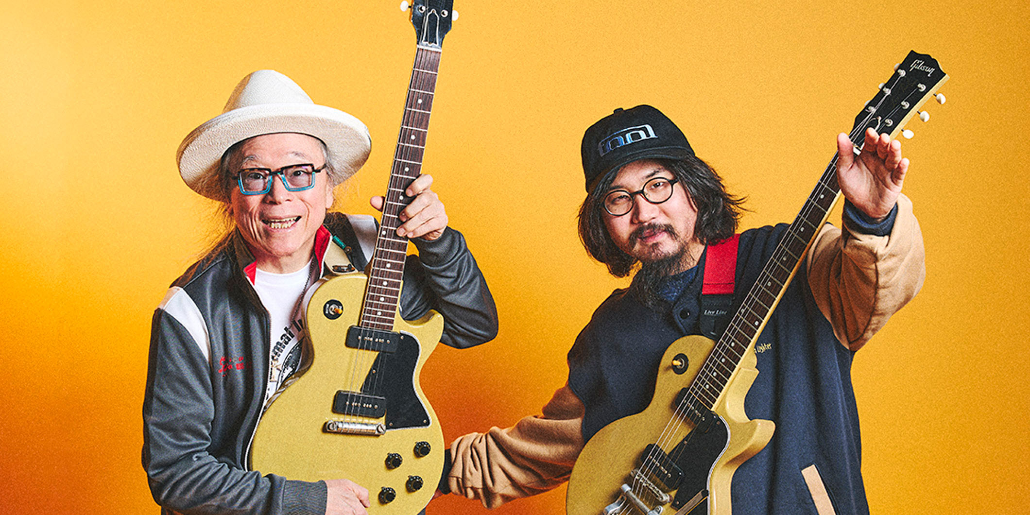 白井良明（ムーンライダーズ）と田中ヤコブによる、ギター的ルーツとギブソンSG談義