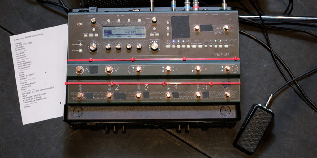 ペドロ・マルチンスが、マック・デマルコのライブ・サポートで使用するサウンド・システム