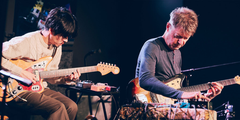 【動画連動】ネルス・クライン × 岡田拓郎　“即興と構築のあいだ”特別対談＆完全即興セッション