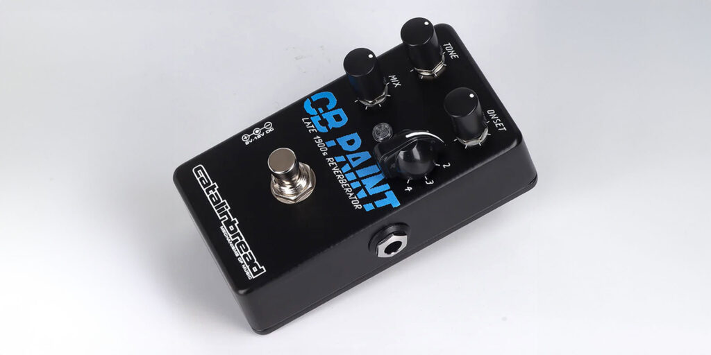 Catalinbreadより、1990年代の象徴的デジタル・リバーブ“Alesis Microverb”を発展させた“CB Paint”が登場