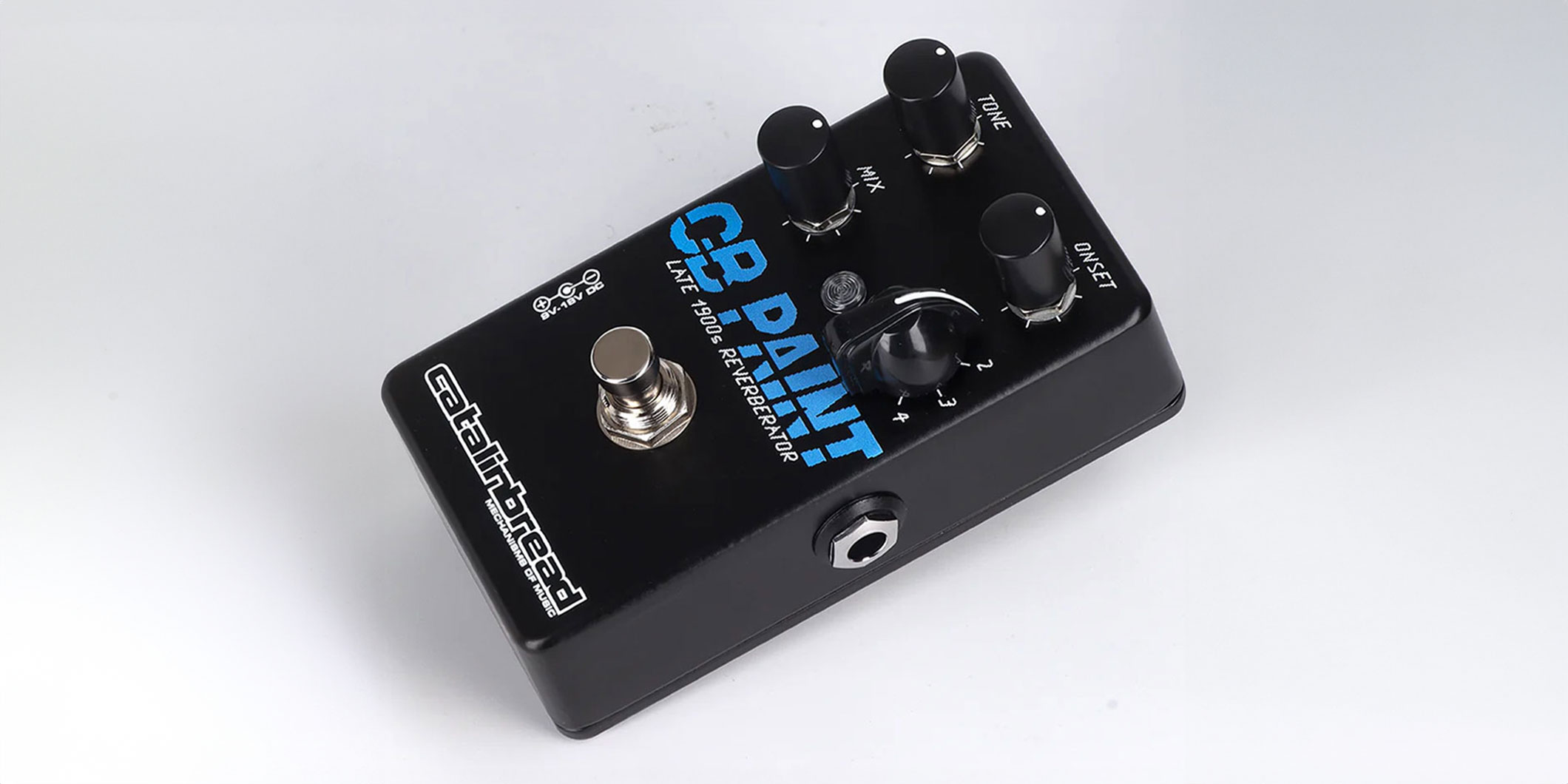 Catalinbreadより、1990年代の象徴的デジタル・リバーブ“Alesis Microverb”を発展させた“CB Paint”が登場