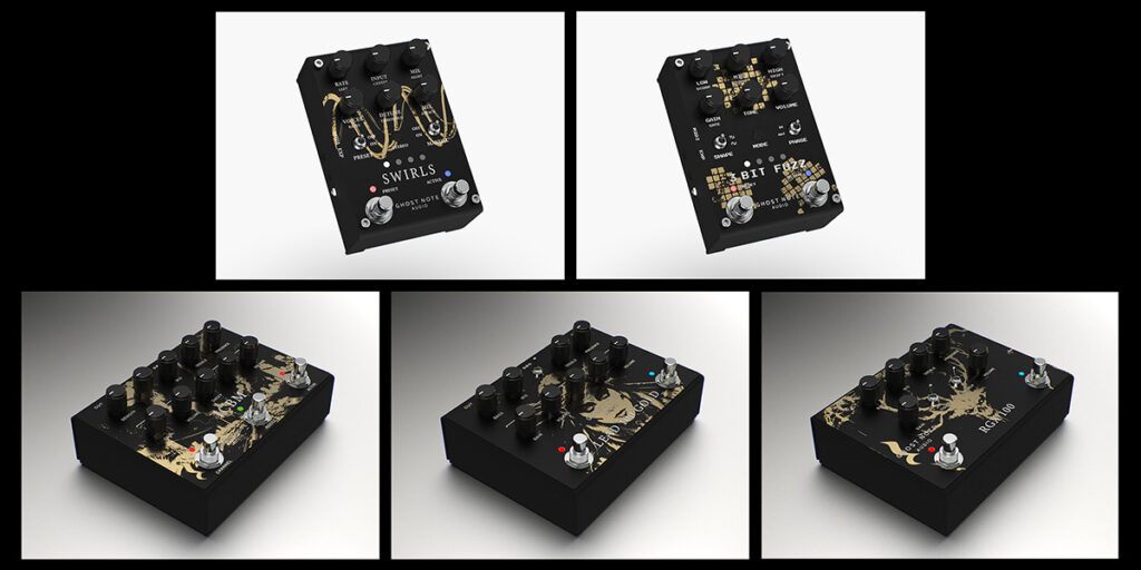 英国発のエフェクター・ブランド、Ghost Note Audioの製品が日本に初上陸