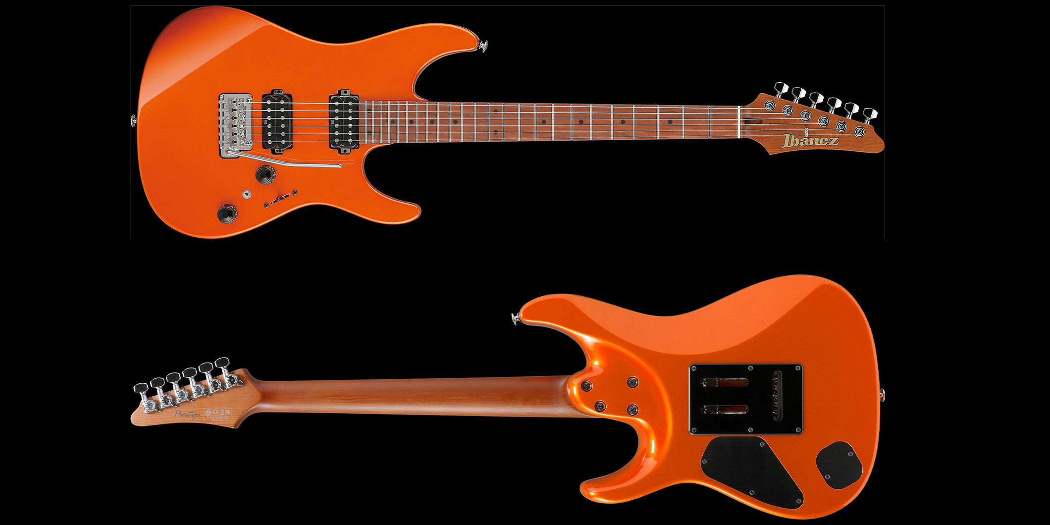 Ibanezより、AZシリーズの新カラー・モデルが発売！　セイモア・ダンカン共同開発のハイペリオンPUを搭載