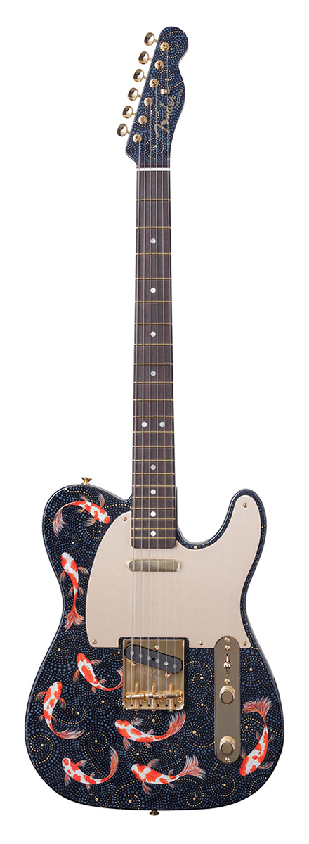 Fender Custom Shop / David Brown Master Built Koi Fish And Gold Fish Telecaster(前面)