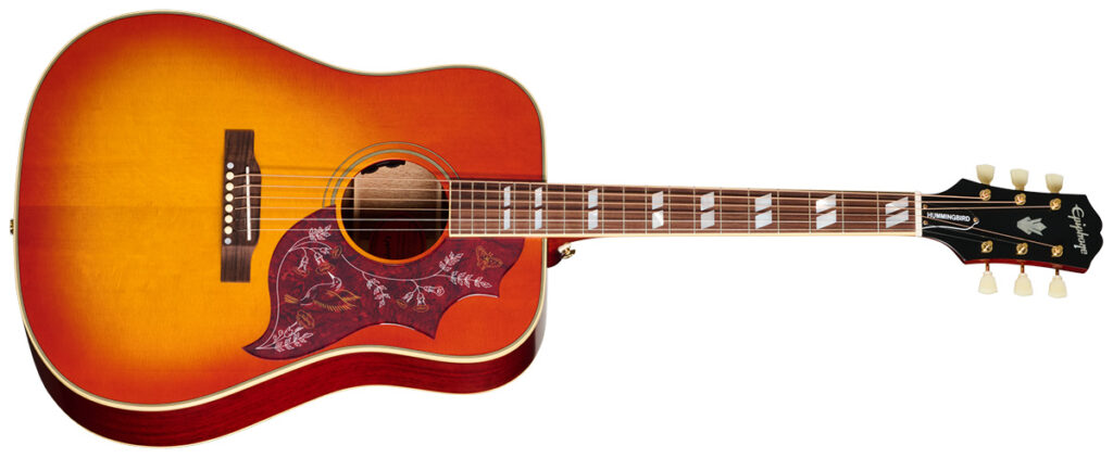 Epiphone / Hummingbird Standard（Cherry Sunburst）