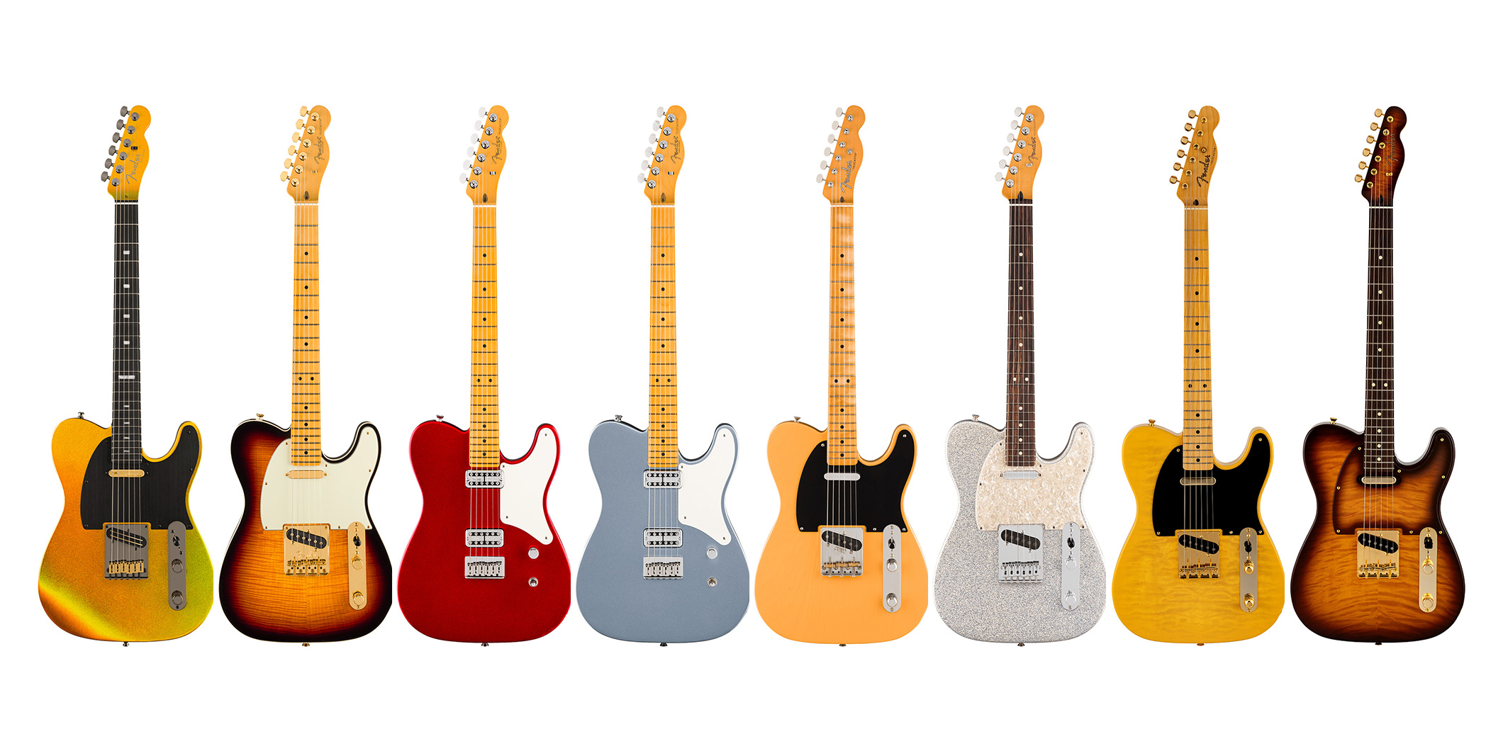 フェンダーよりテレキャスターの誕生75周年を祝う限定コレクションが登場　記念ピックの販売、ギタリストの愛器の展示イベントもスタート