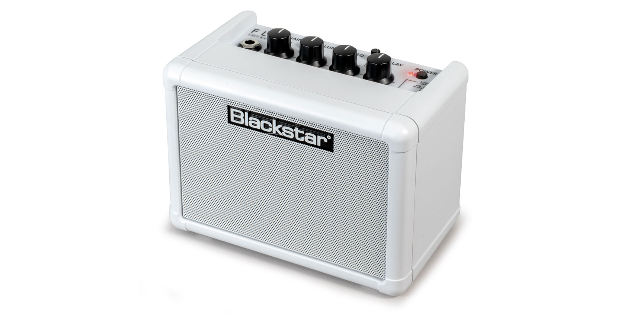 コンパクトな“Blackstar FLY 3”アンプに、白を基調とした限定カラー“Monochrome”モデルが登場