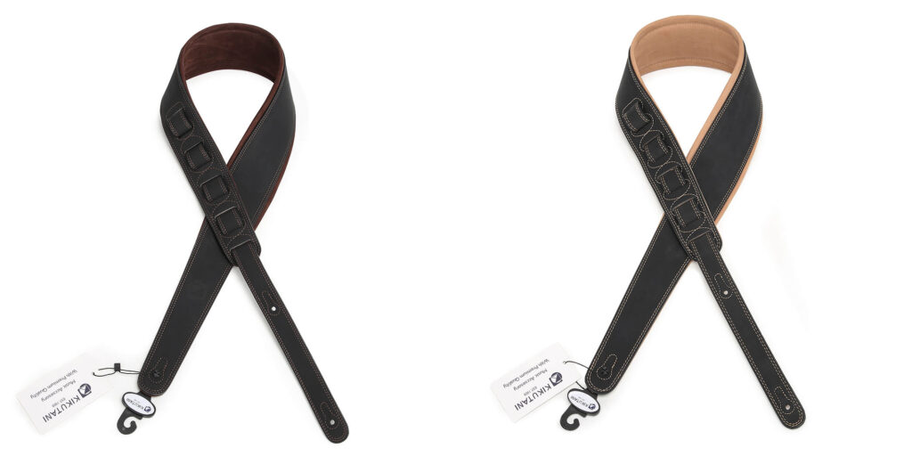 キクタニミュージック、イタリアン・レザーを使用したギター・ストラップ“5000 Series”の新作2モデルを発売