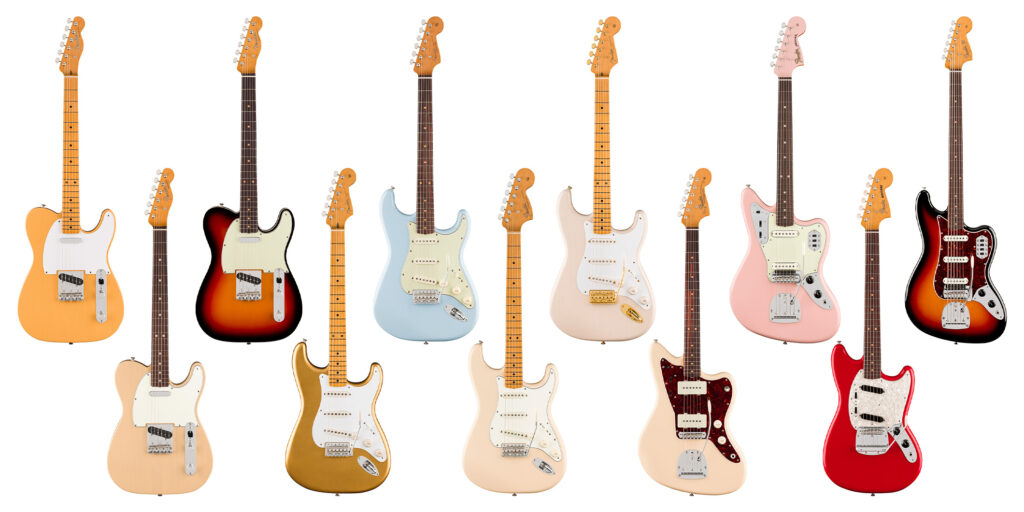フェンダーが新シリーズ“Vintera III”を発表　時期ごとのビンテージ・ギターをかつてないレベルで再現