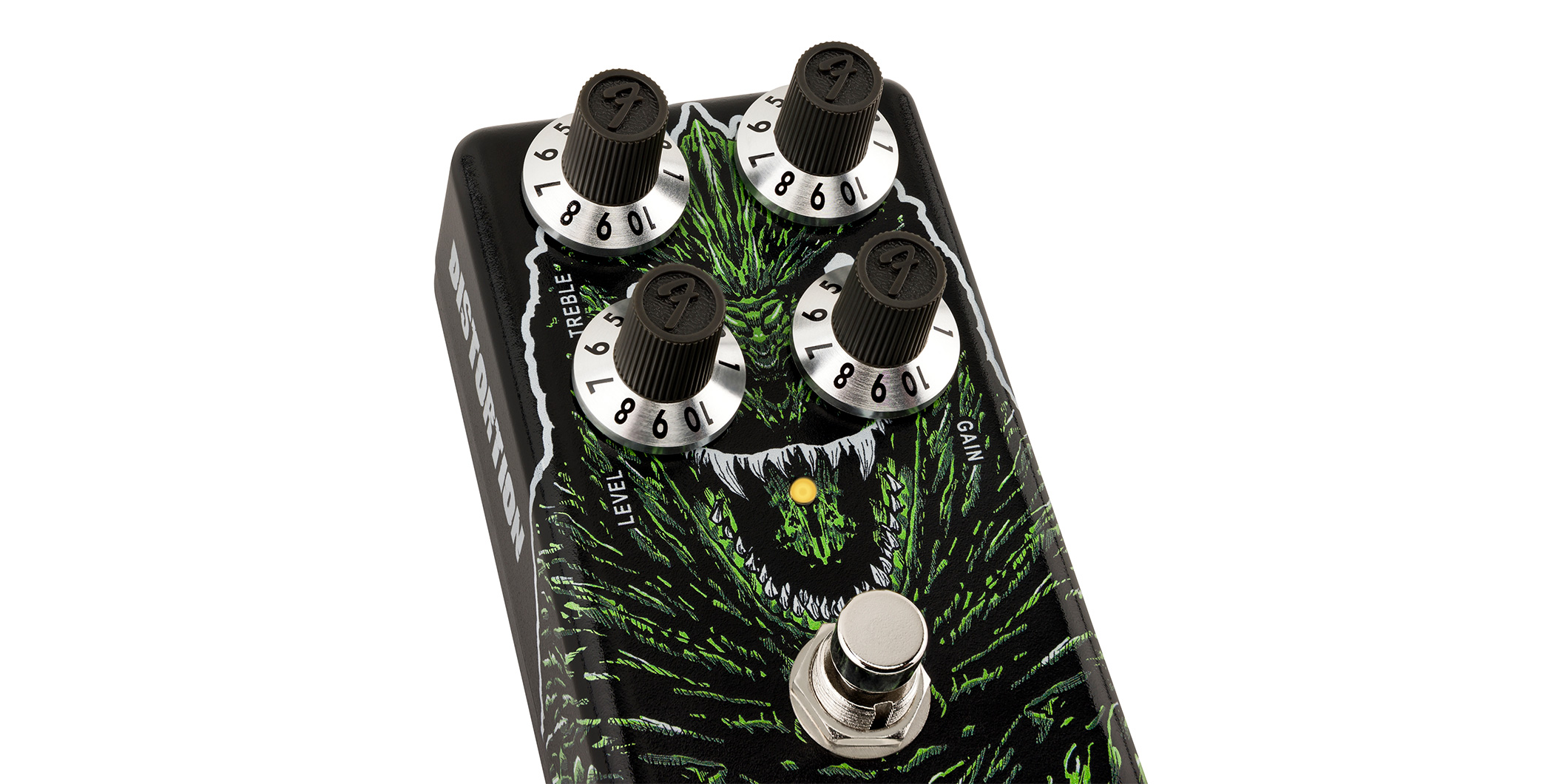フェンダーより、映画『ゴジラ』の70周年を記念したディストーション・ペダル“Godzilla Distortion”が登場