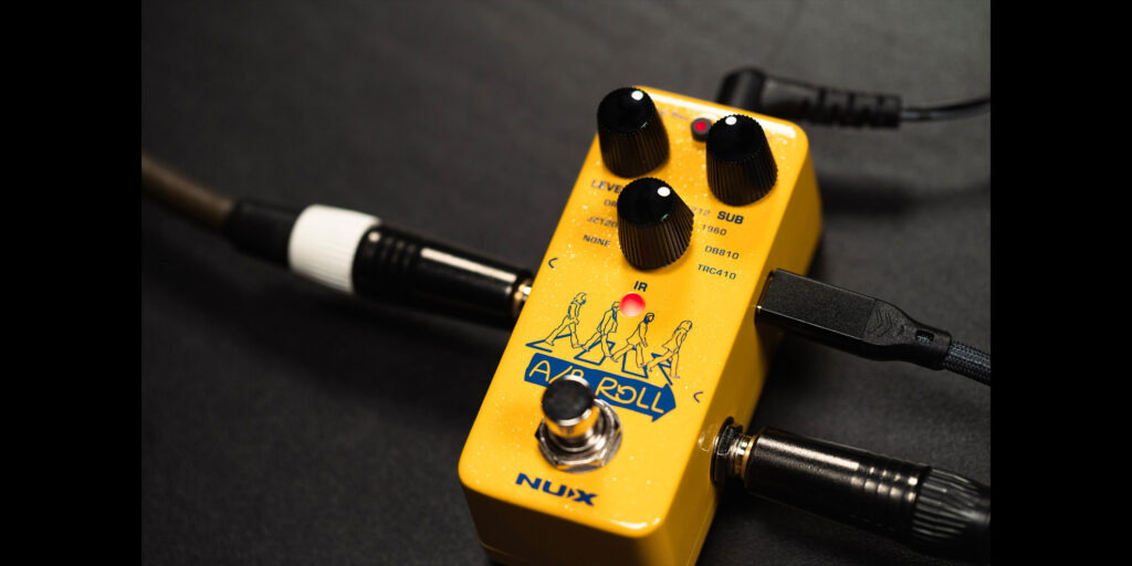 NUXより、ポリフォニック・ロー・オクターバーとIRキャビネット・シミュレータを備えたルーパー・ペダル“A/B ROLL”が登場