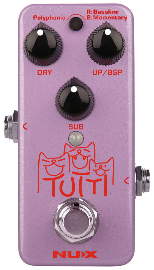 NUX / TUTTI（NPO-2）　Polyphonic Octave Pedal