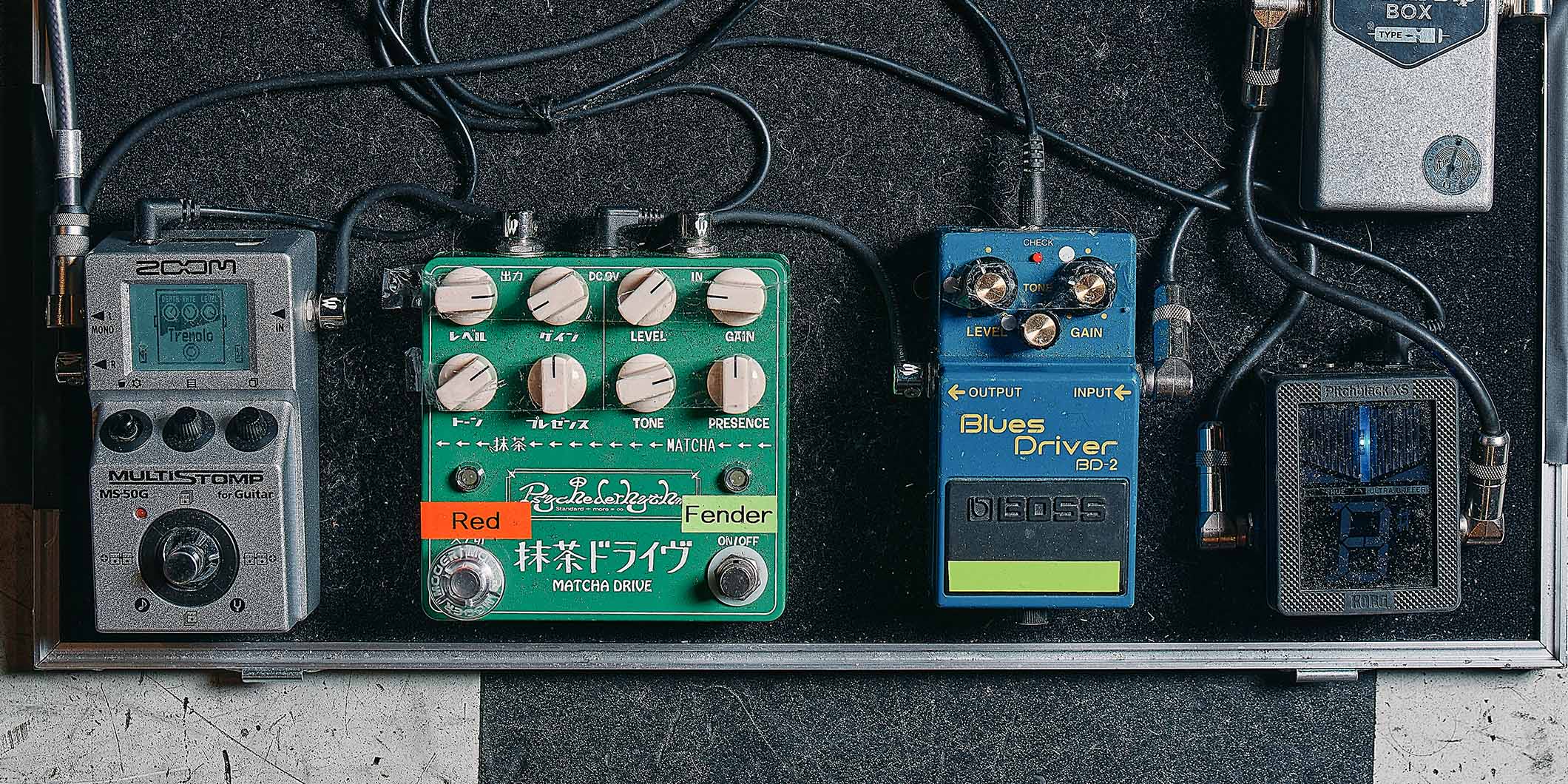 RIRIKO（NELKE）が『TIME TO FUZZ Vol.2』で使用したペダルボードを本人が解説！