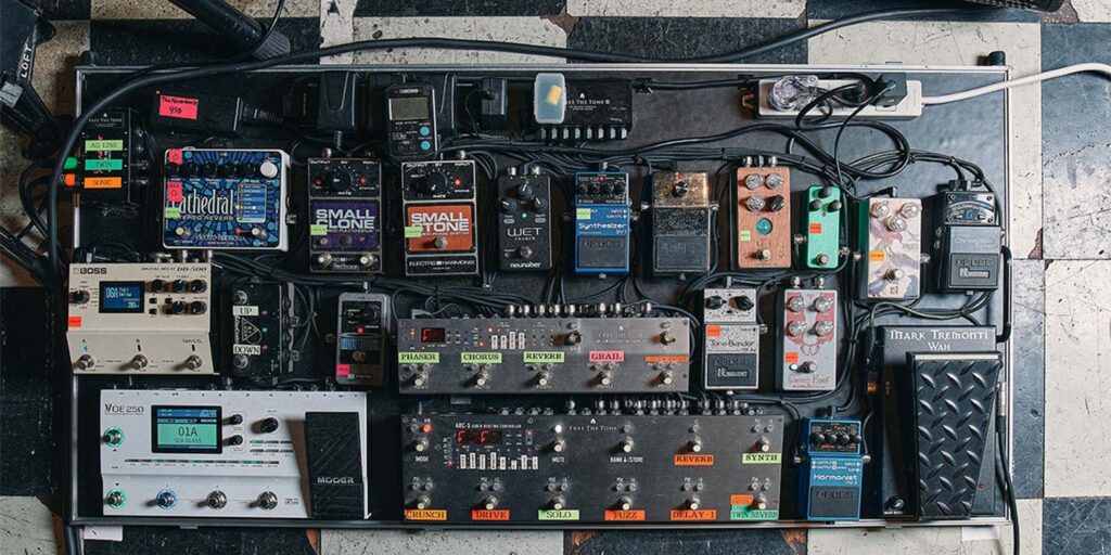 大山純（ストレイテナー）が『TIME TO FUZZ Vol.2』で使用したペダルボードを本人が解説！