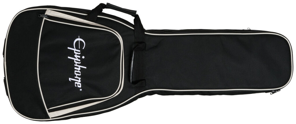 プレミアム・ギグバッグ。形状はモデルによって異なる。