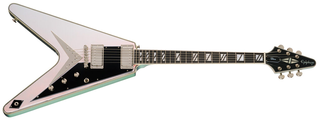 Epiphone / Futura Flying V Custom（Quicksilver Shift）