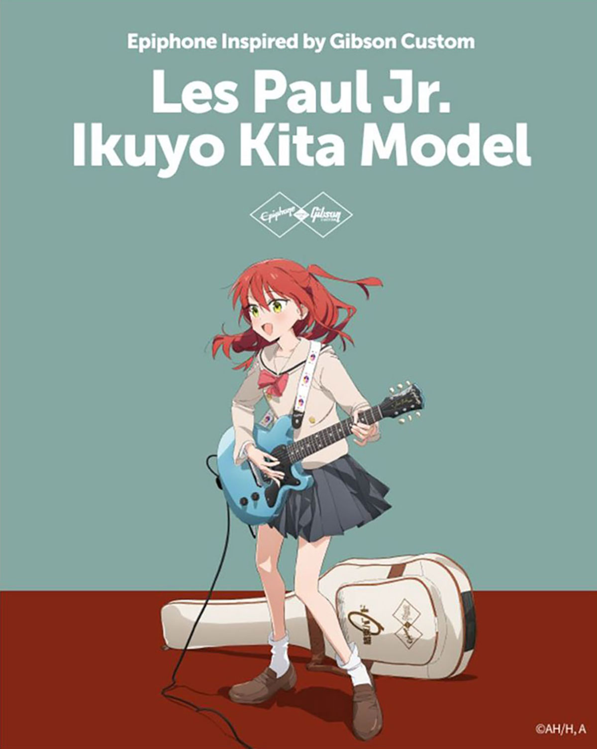 Epiphone Inspired by Gibson Custom Les Paul Jr. Ikuyo Kita Model