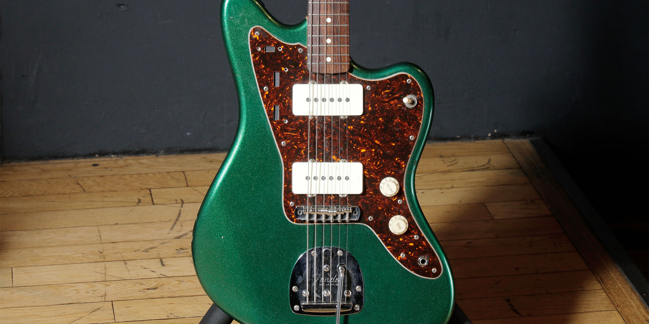 ドミニク・パレルモ（ナッシング）が2026年の来日公演で使用した2本のジャズマスター