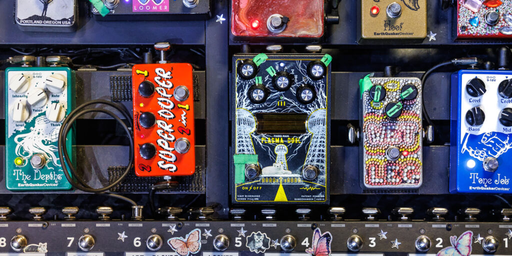 ヘスター・チャンバース（ウェット・レッグ）が2026年2月の来日公演で使用したペダルボード