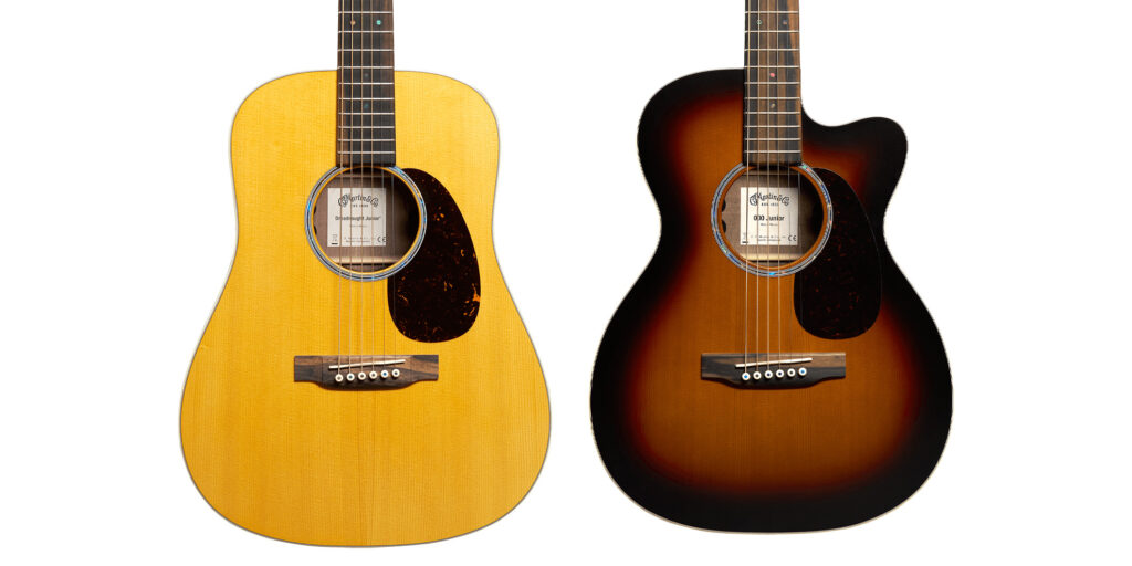 マーティンのジュニア・シリーズに、ボディにブラック・ウォルナットを採用した2モデルが仲間入り
