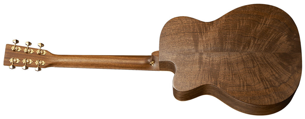 Junior Series 000C Jr E Walnut burstの背面