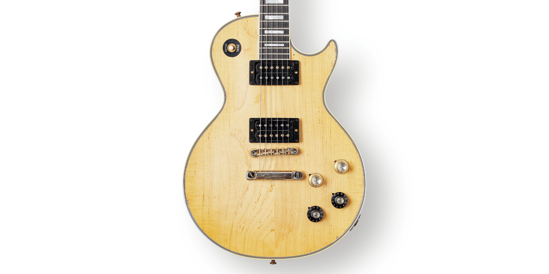 GIBSON／MICK RONSON 1968 LES PAUL CUSTOM COLLECTOR’S EDITION〜“ボウイ期”のミック・ロンソン仕様を再現　マーフィー・ラボが手がける68年製カスタム