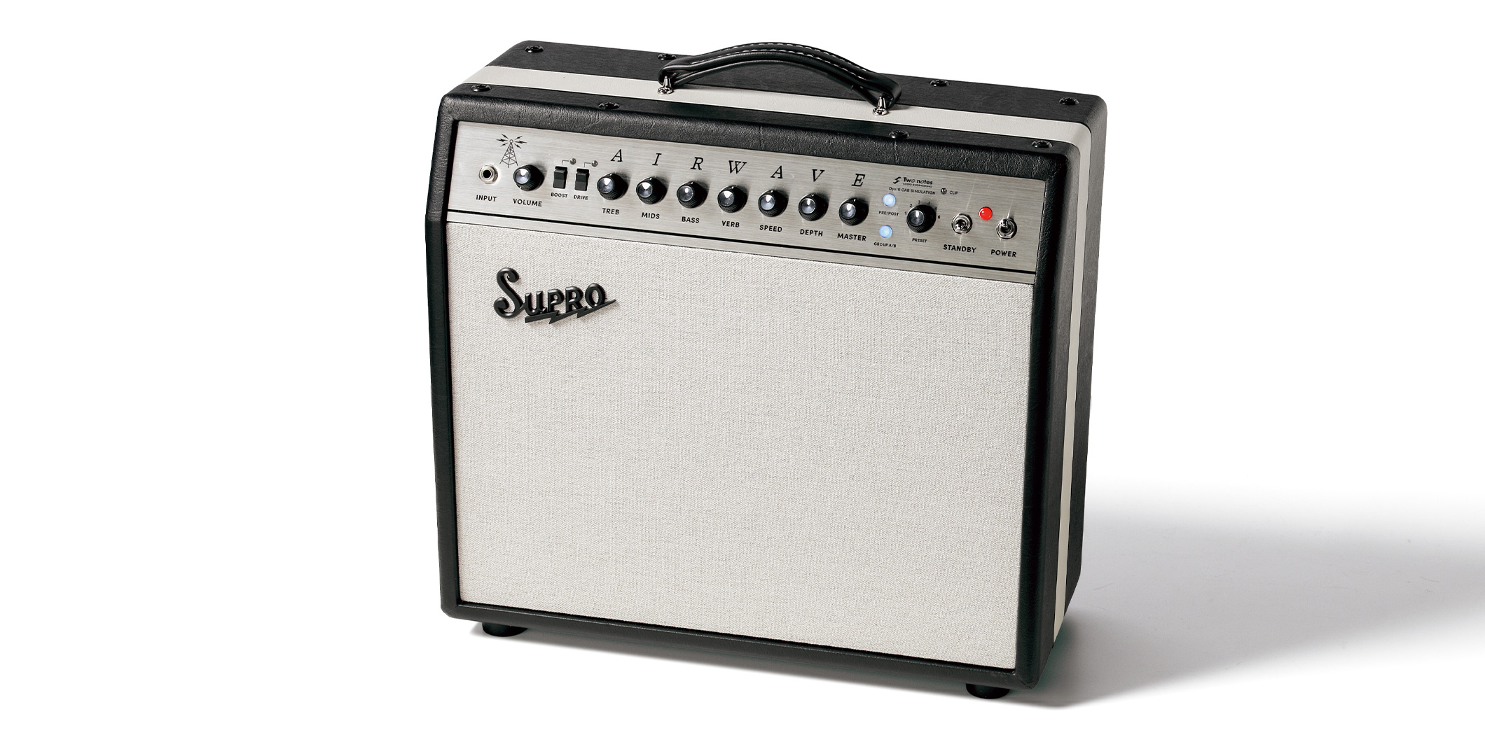 SUPRO／AIRWAVE 25WATT〜アナログの伝統とデジタルの機能を備えた真空管コンボ・アンプ