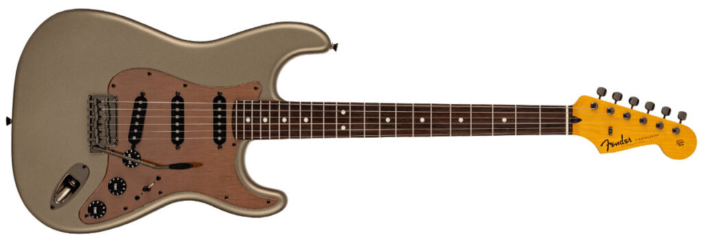 Fender／Made in Japan Hybrid II 2026 Collection Stratocaster Satin Metallic（Matte Champagne Mirage）