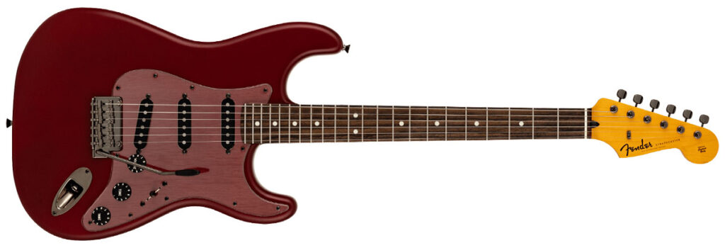 Fender／Made in Japan Hybrid II 2026 Collection Stratocaster Satin Metallic（Matte Inferno Red）