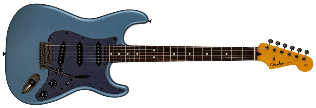 Fender／Made in Japan Hybrid II 2026 Collection Stratocaster Satin Metallic（Matte Aero Blue）