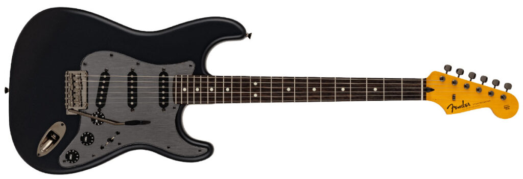 Fender／Made in Japan Hybrid II 2026 Collection Stratocaster Satin Metallic（Matte Phantom Black）