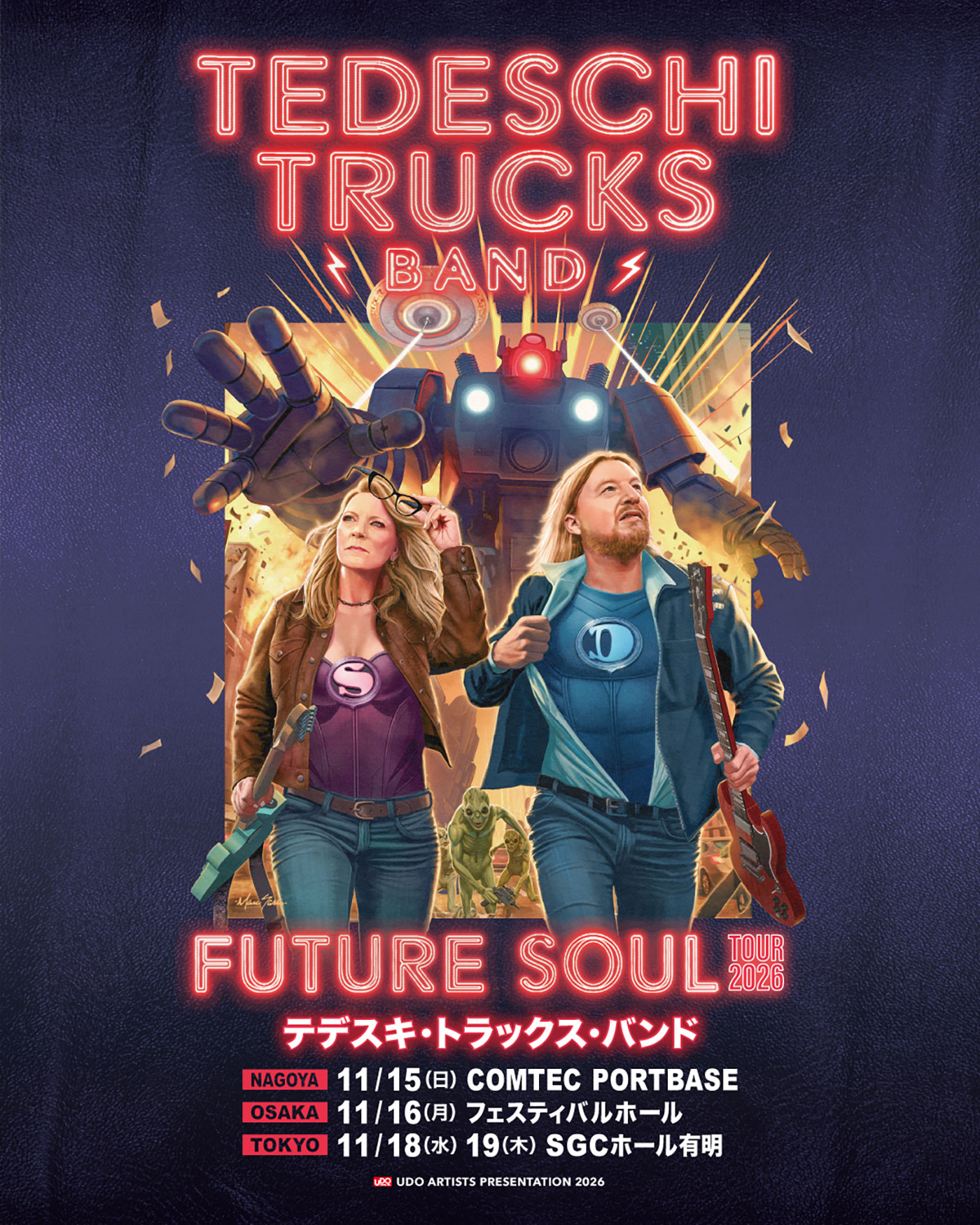 TEDESCHI TRUCKS BAND FUTURE SOUL TOUR 2026